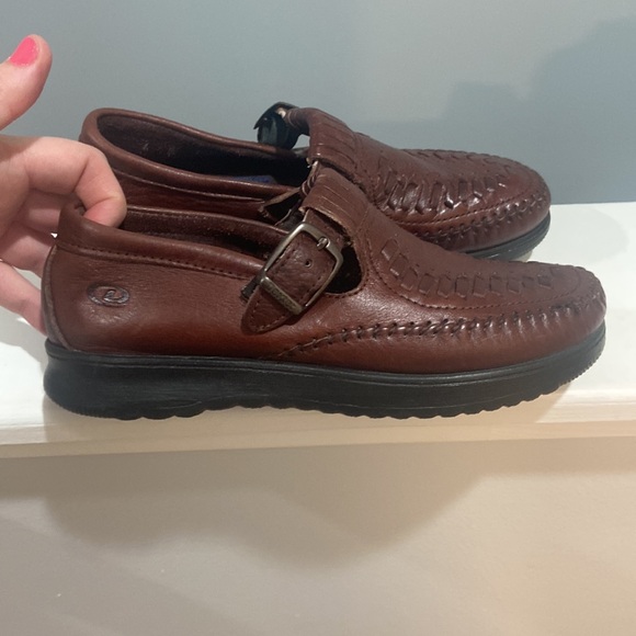 Dexter USA walkmocs mules NWOT these are great leather shoes size 6 Grandmacore - Picture 9 of 17